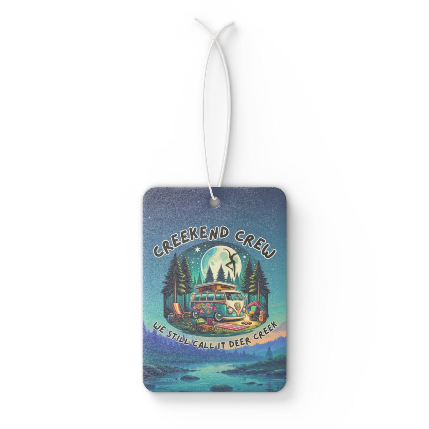Creekend Crew Camping Van Car Air Freshener – We Still Call It Deer Creek DMB Fan Car Accessory