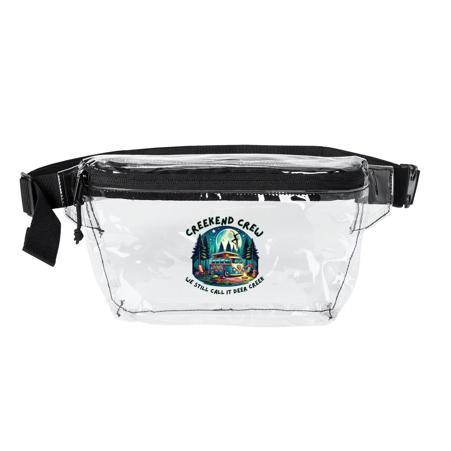 Creekend Crew Camping Van Clear Fanny Pack – We Still Call It Deer Creek DMB Fan Bag