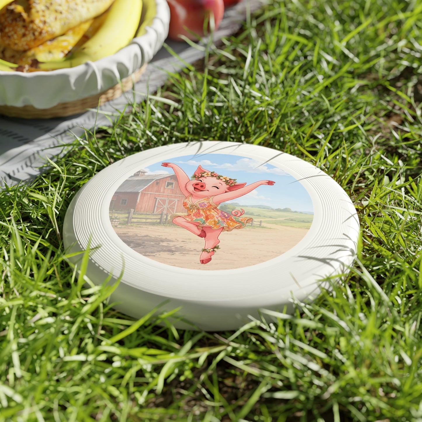Pig Firedancer Wham-O Frisbee – Cute Firedancer Series Flying Disc