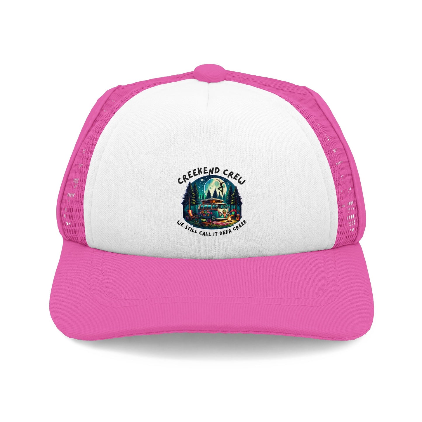 Creekend Crew Camping Van Dog Trucker Hat – We Still Call It Deer Creek DMB Fan Pet Accessory
