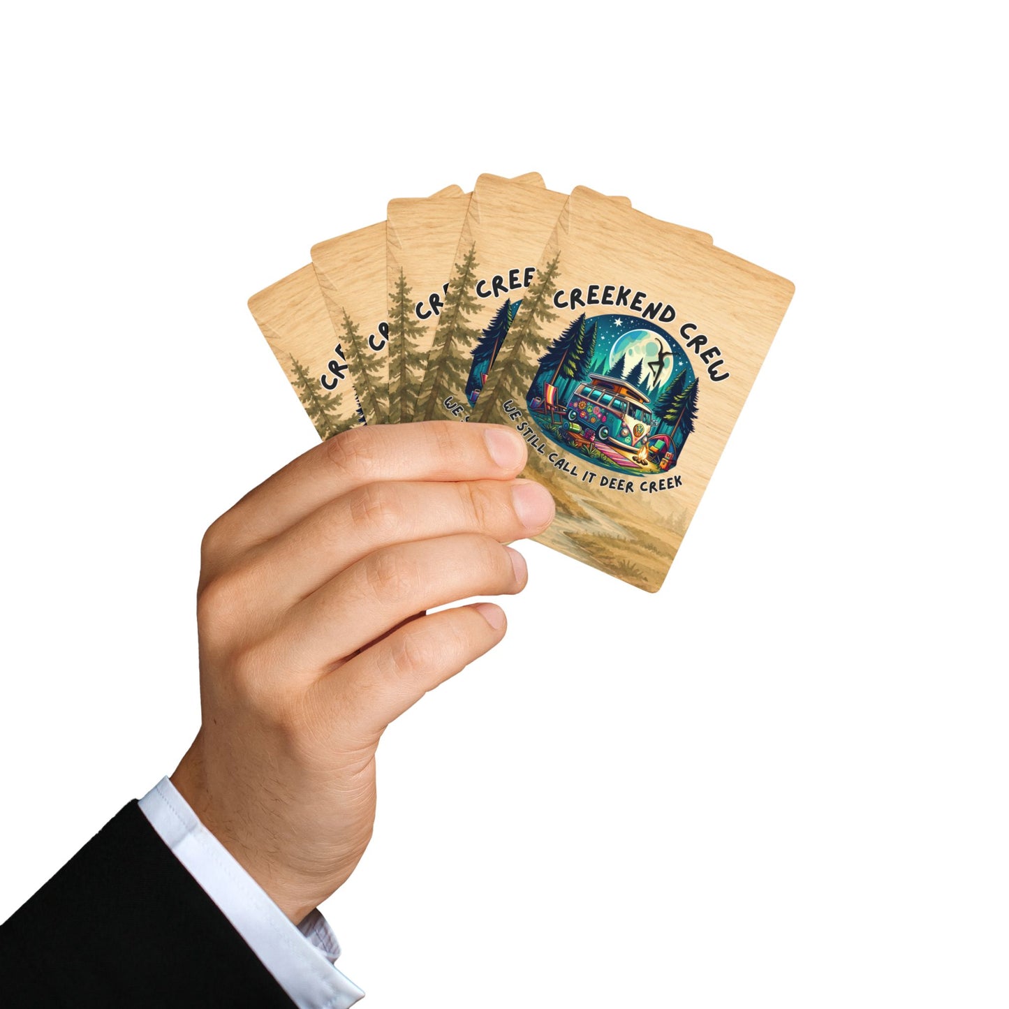 Creekend Crew Camping Van Poker Playing Cards – We Still Call It Deer Creek DMB Fan Card Deck