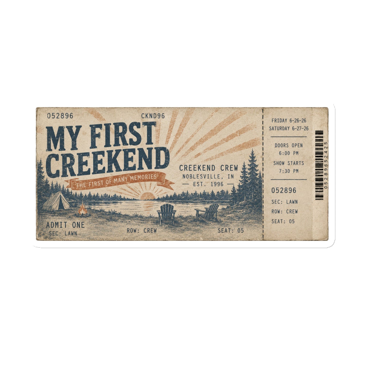 Creekend Commemorative Designs
