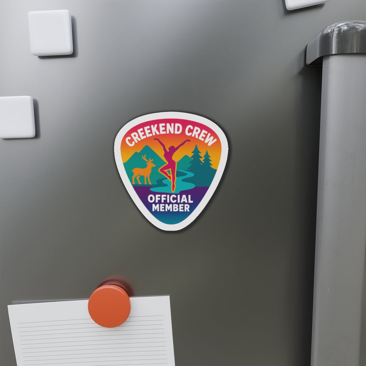 Creekend Crew Guitar Pick Magnet – Deer Creek DMB Fan Accessory
