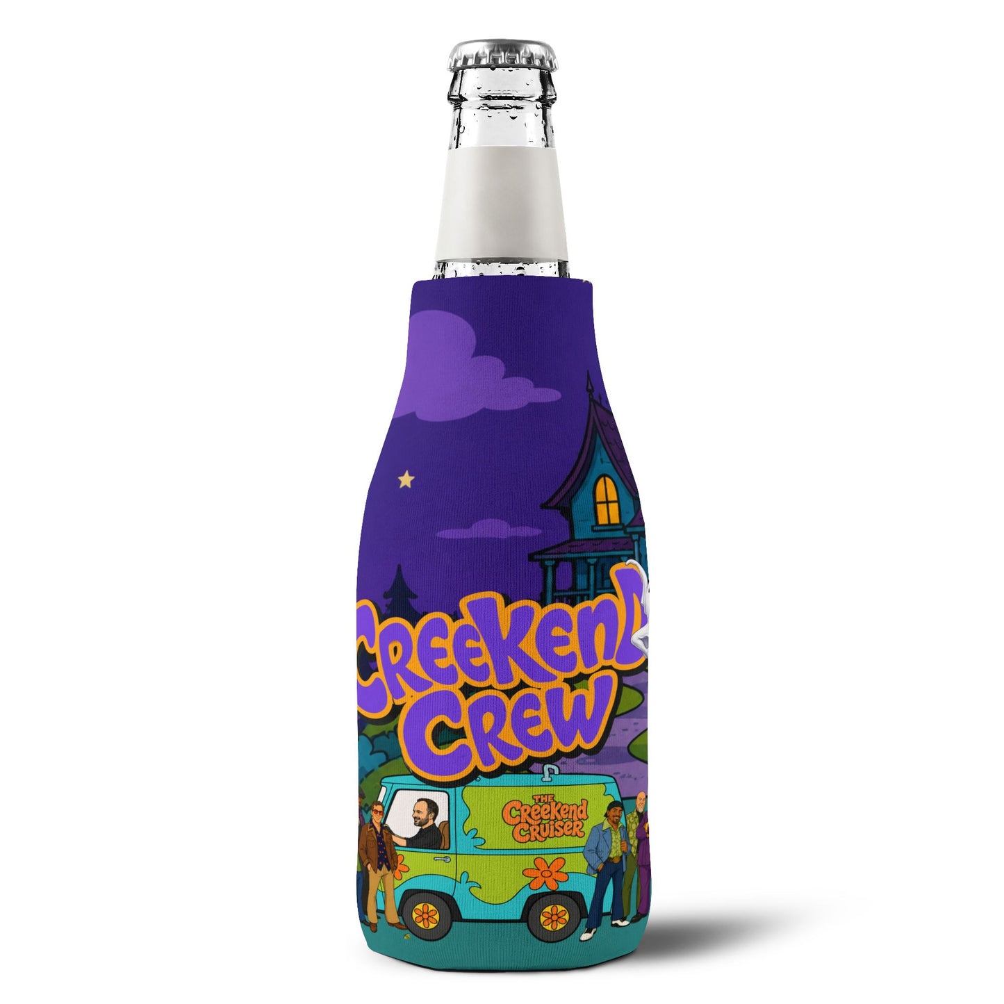 Creekend Crew Zoinks Zip-Up Bottle Cooler – Deer Creek DMB Fan Drink Sleeve