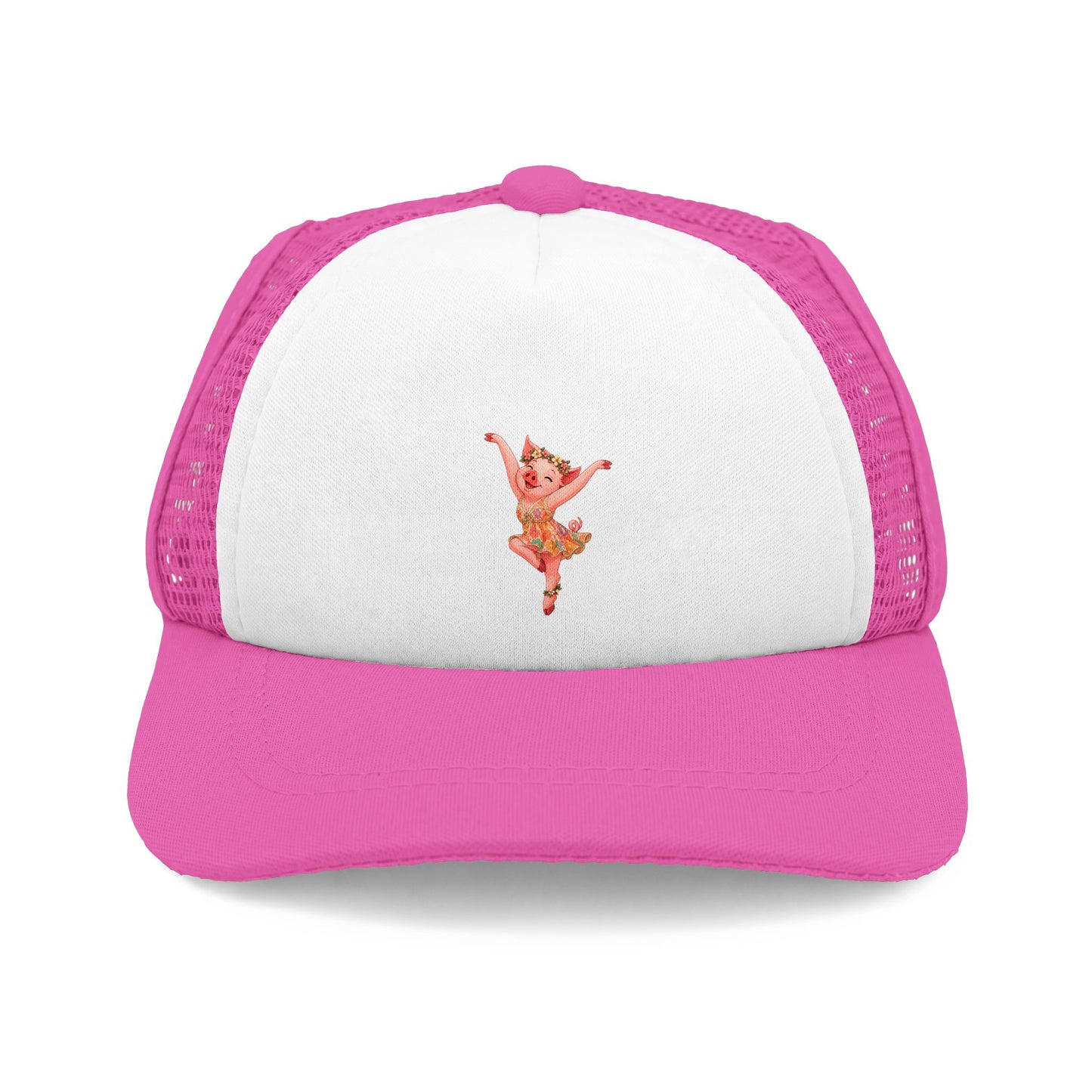 Pig Firedancer Dog Trucker Hat – Cute Firedancer Series Pet Accessory