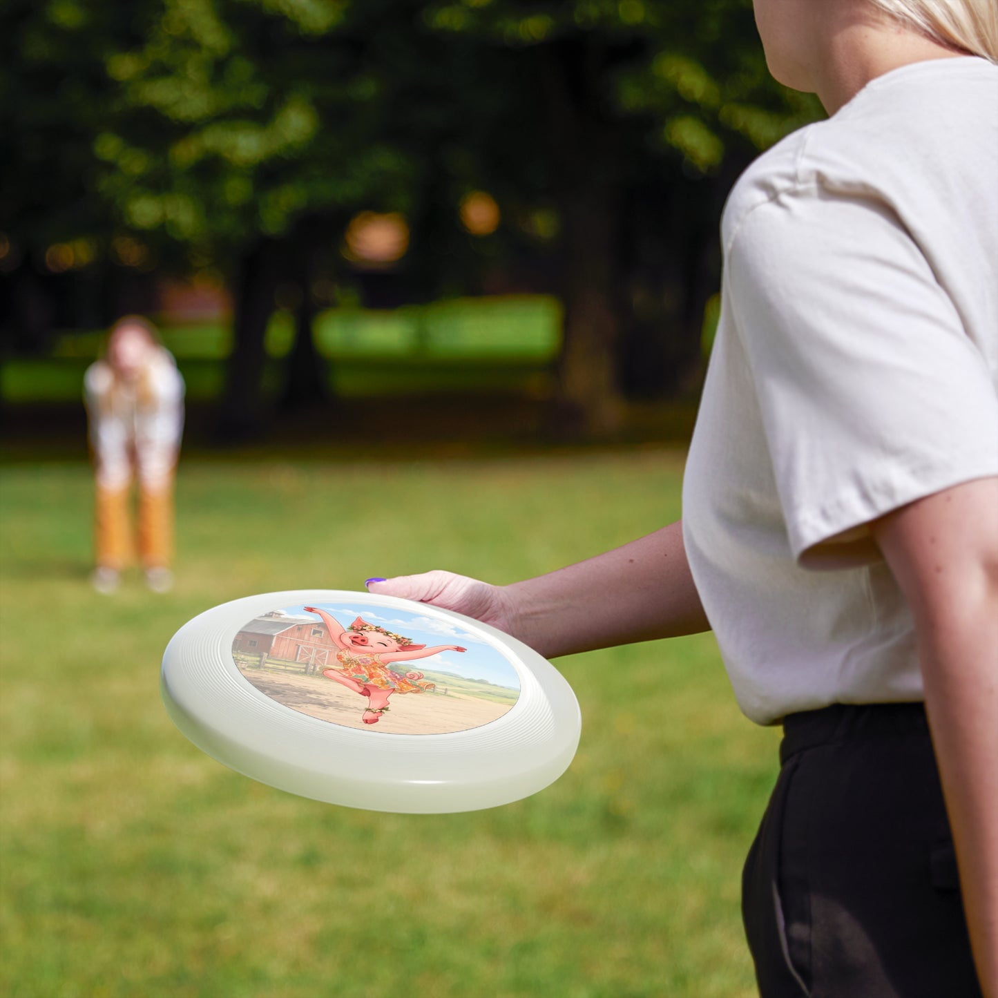 Pig Firedancer Wham-O Frisbee – Cute Firedancer Series Flying Disc