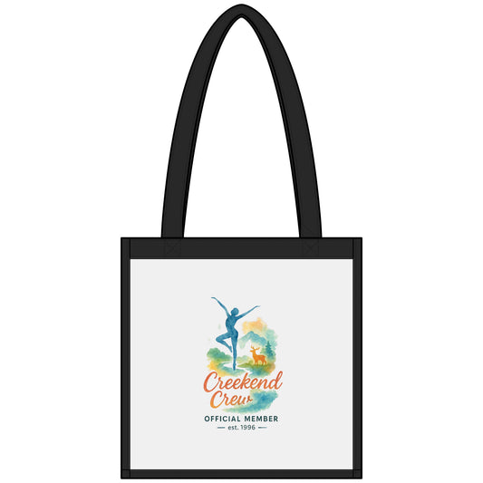 Creekend Crew Watercolor Clear Stadium Tote – Deer Creek DMB Fan Bag