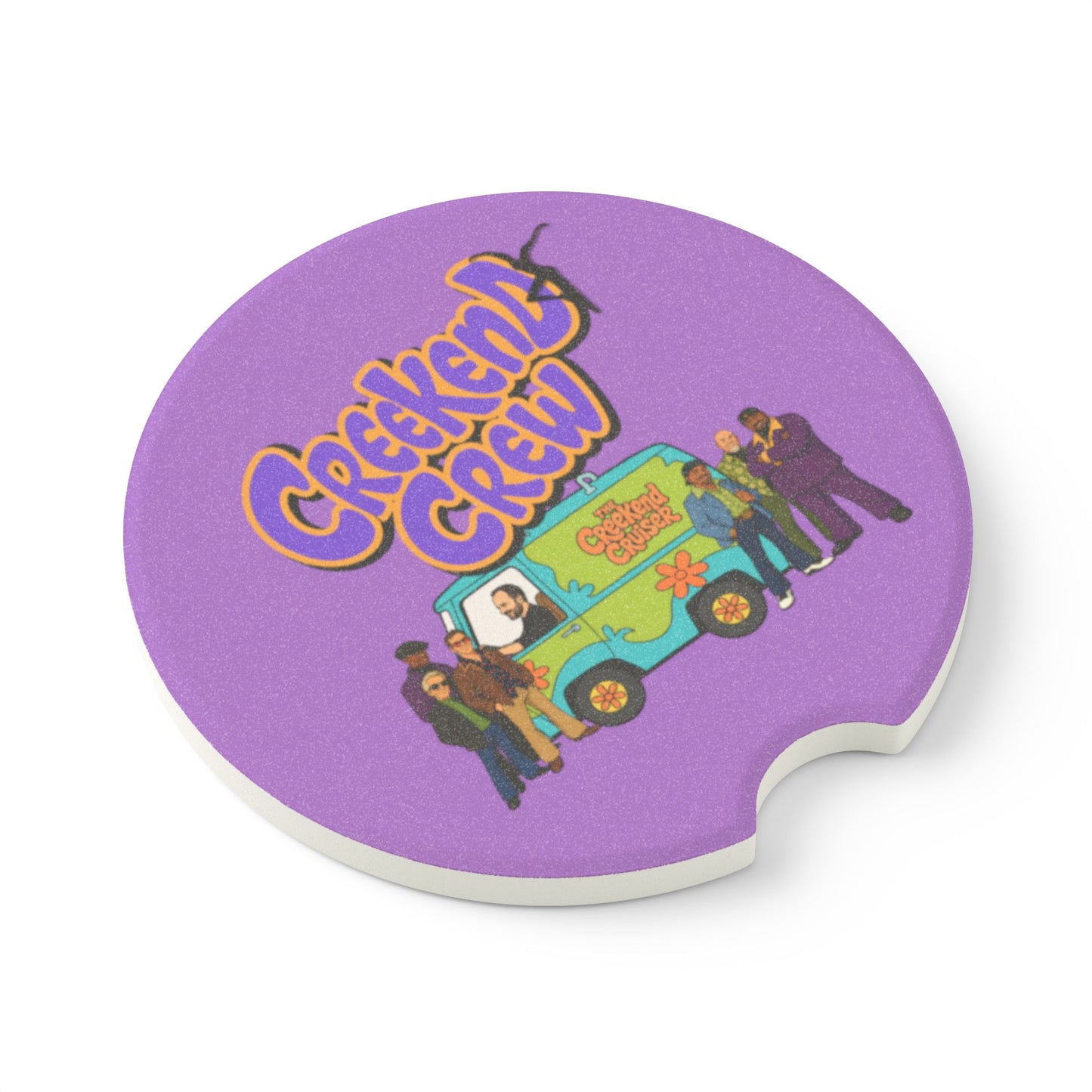 Creekend Crew Zoinks Soapstone Car Coaster – Deer Creek DMB Fan Car Accessory