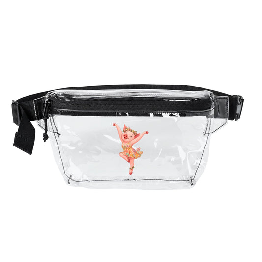 Pig Firedancer Clear Fanny Pack – Cute Creekend Crew Fan Bag