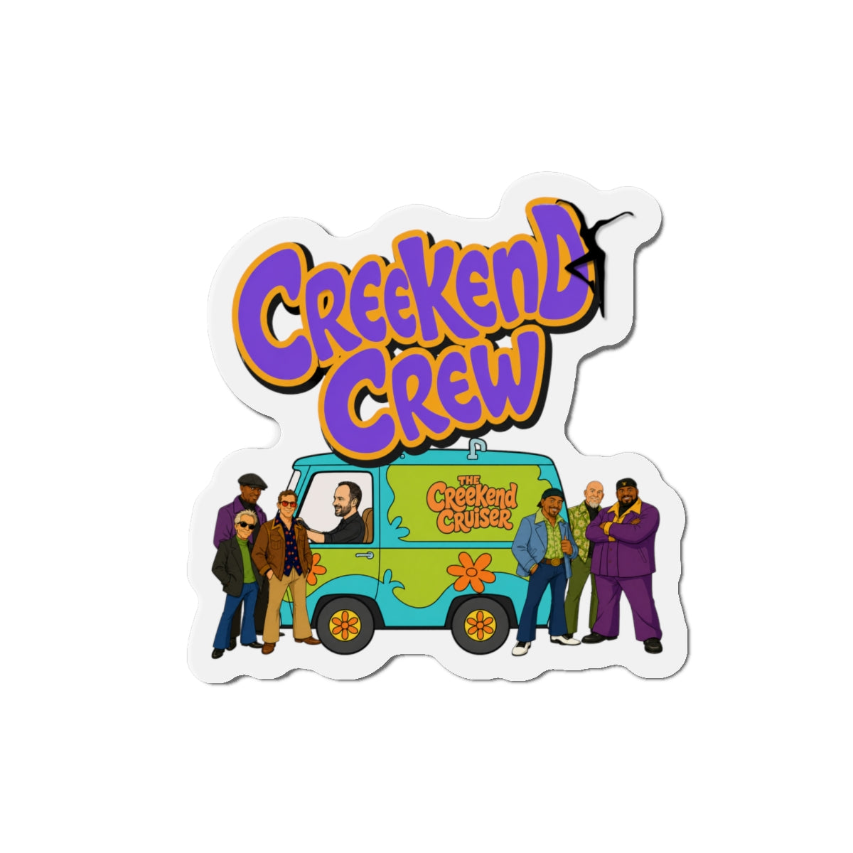 Creekend Crew Zoinks Magnet – Deer Creek DMB Fan Accessory