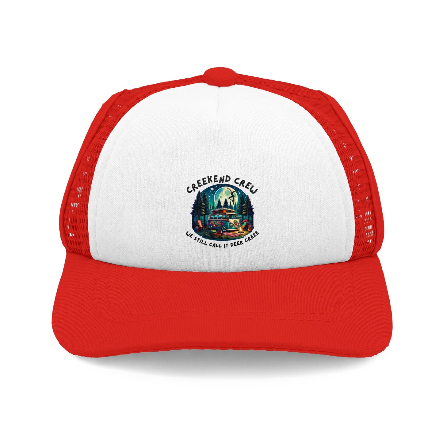 Creekend Crew Camping Van Dog Trucker Hat – We Still Call It Deer Creek DMB Fan Pet Accessory