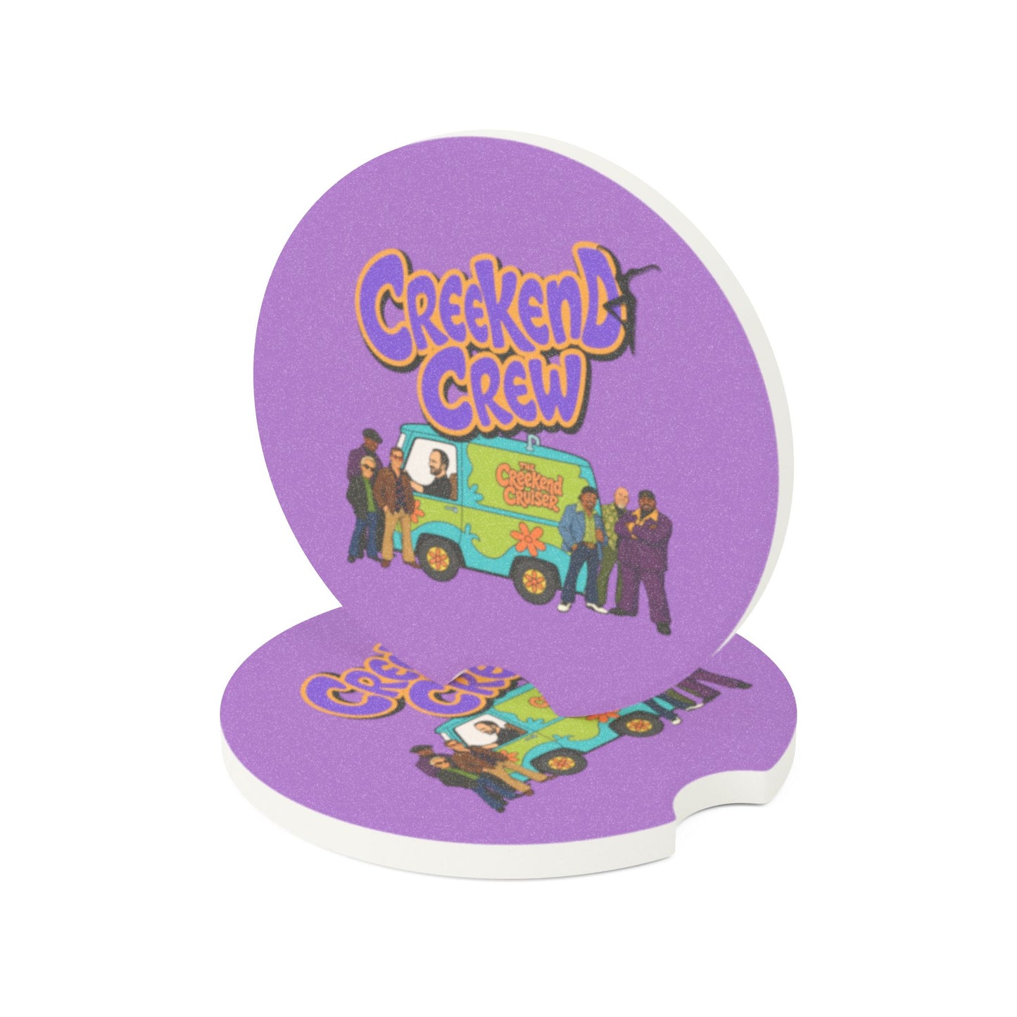 Creekend Crew Zoinks Soapstone Car Coaster – Deer Creek DMB Fan Car Accessory