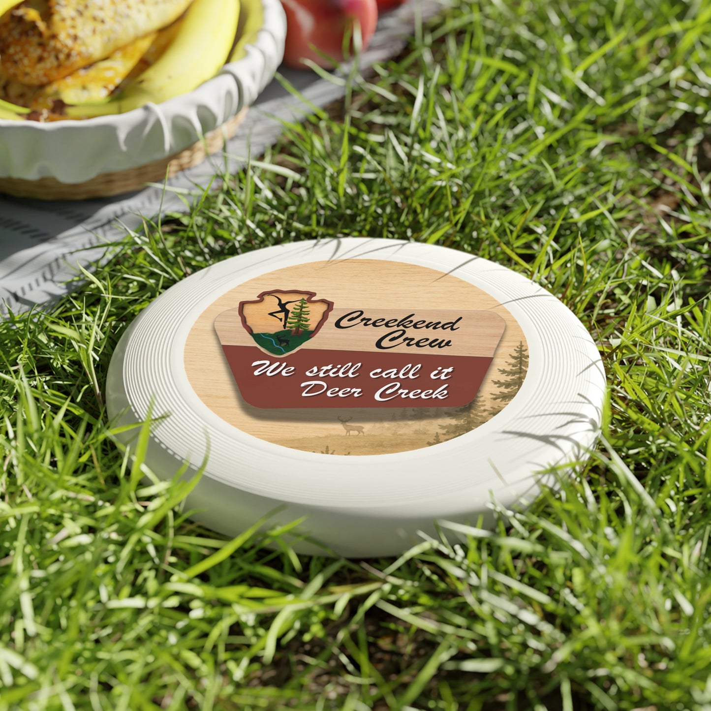 Creekend Crew National Park Sign Wham-O Frisbee – We Still Call It Deer Creek DMB Fan Flying Disc