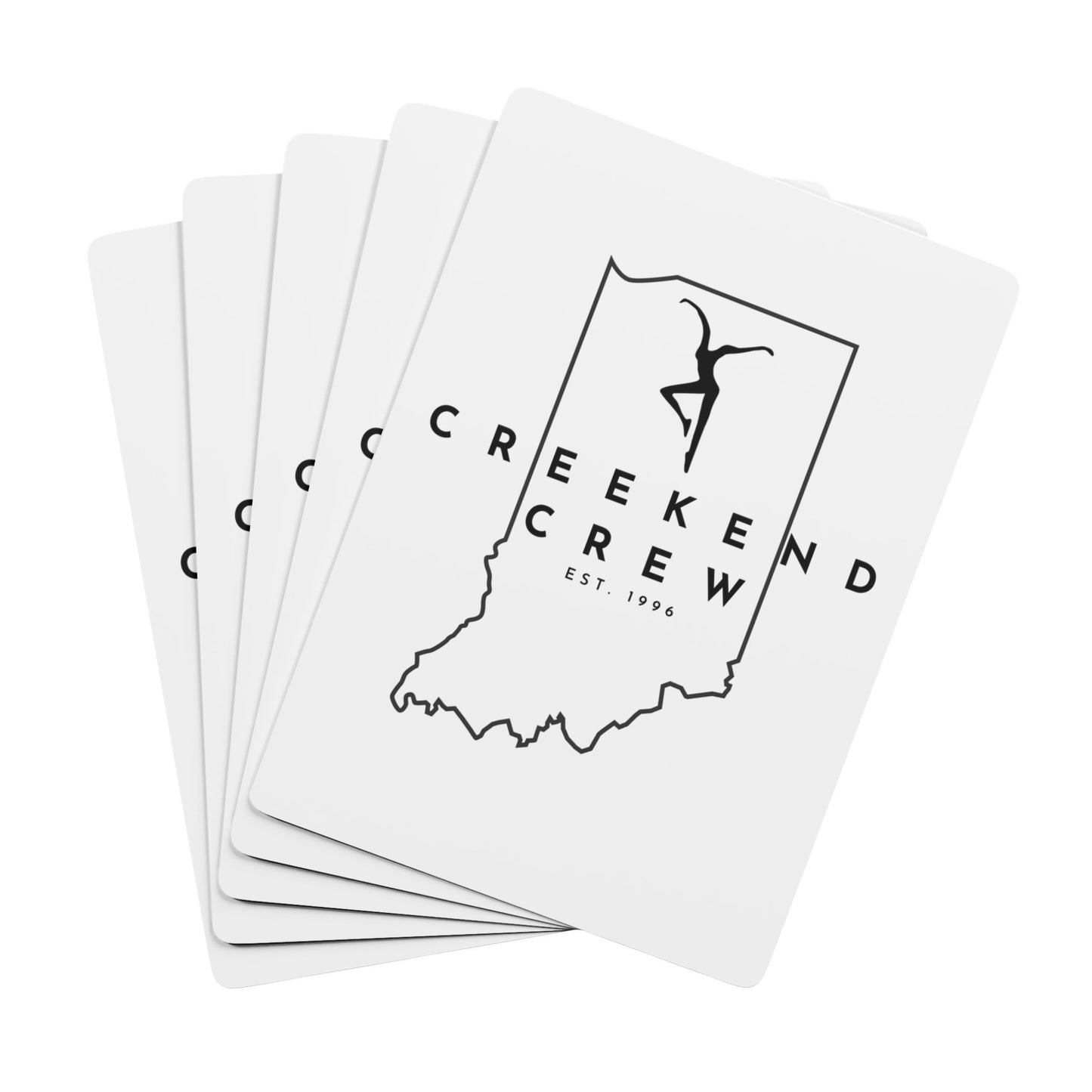 Creekend Crew Home Poker Playing Cards – Indiana Deer Creek DMB Fan Card Deck
