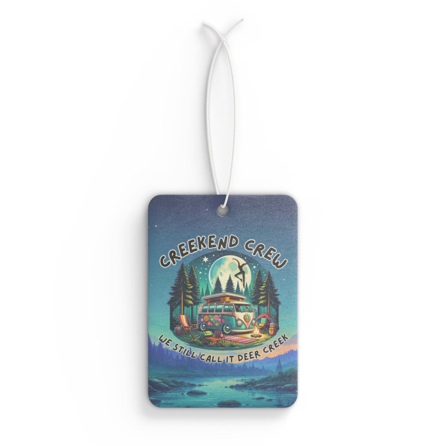 Creekend Crew Camping Van Car Air Freshener – We Still Call It Deer Creek DMB Fan Car Accessory