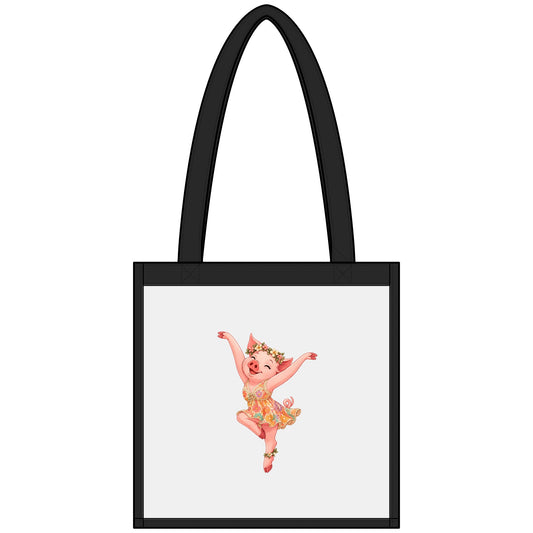 Pig Firedancer Clear Stadium Tote – Cute Creekend Crew Fan Bag