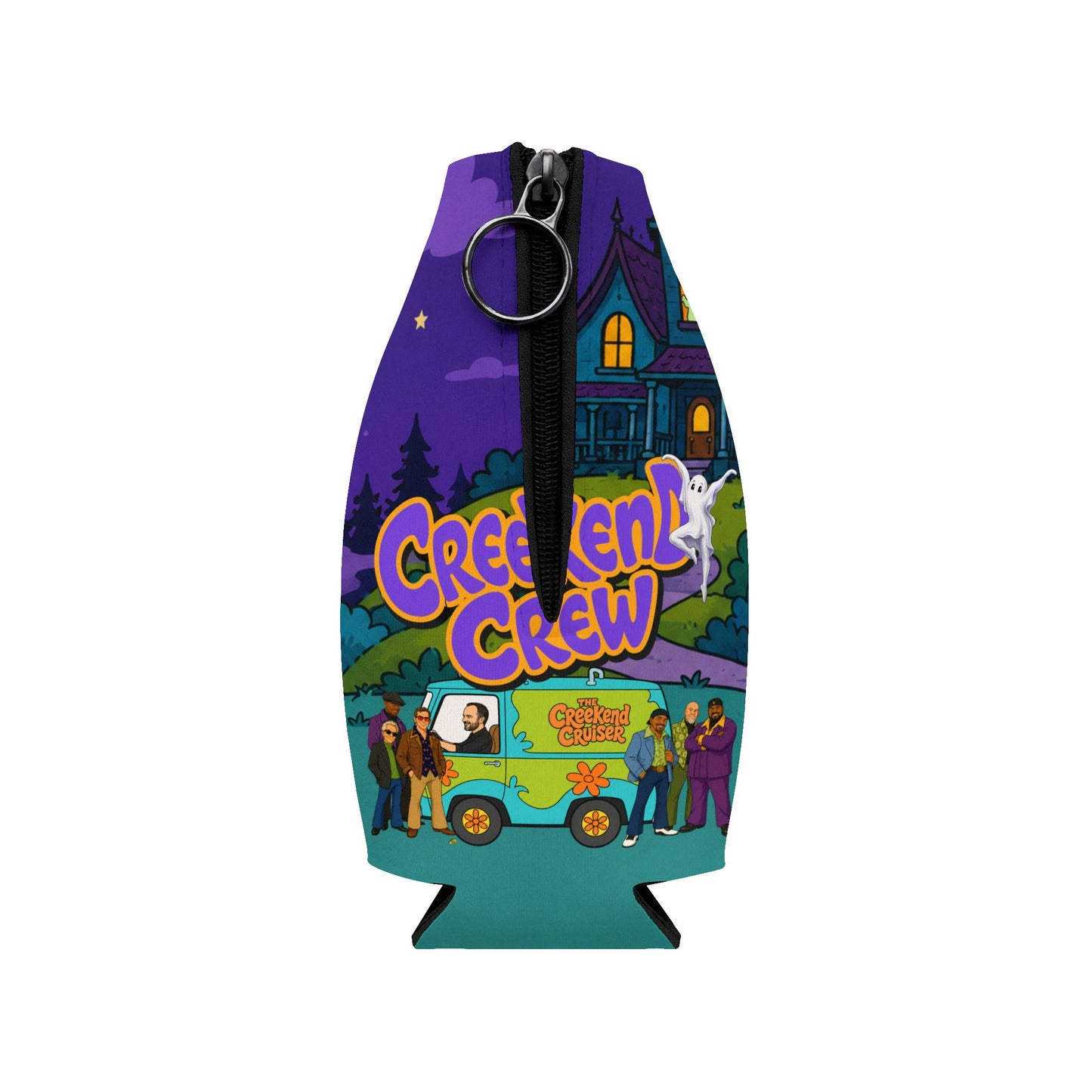 Creekend Crew Zoinks Zip-Up Bottle Cooler – Deer Creek DMB Fan Drink Sleeve