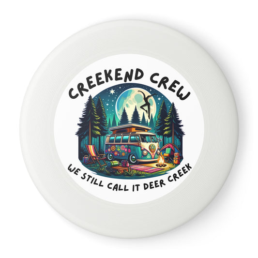 Creekend Crew Camping Van Wham-O Frisbee – We Still Call It Deer Creek DMB Fan Flying Disc