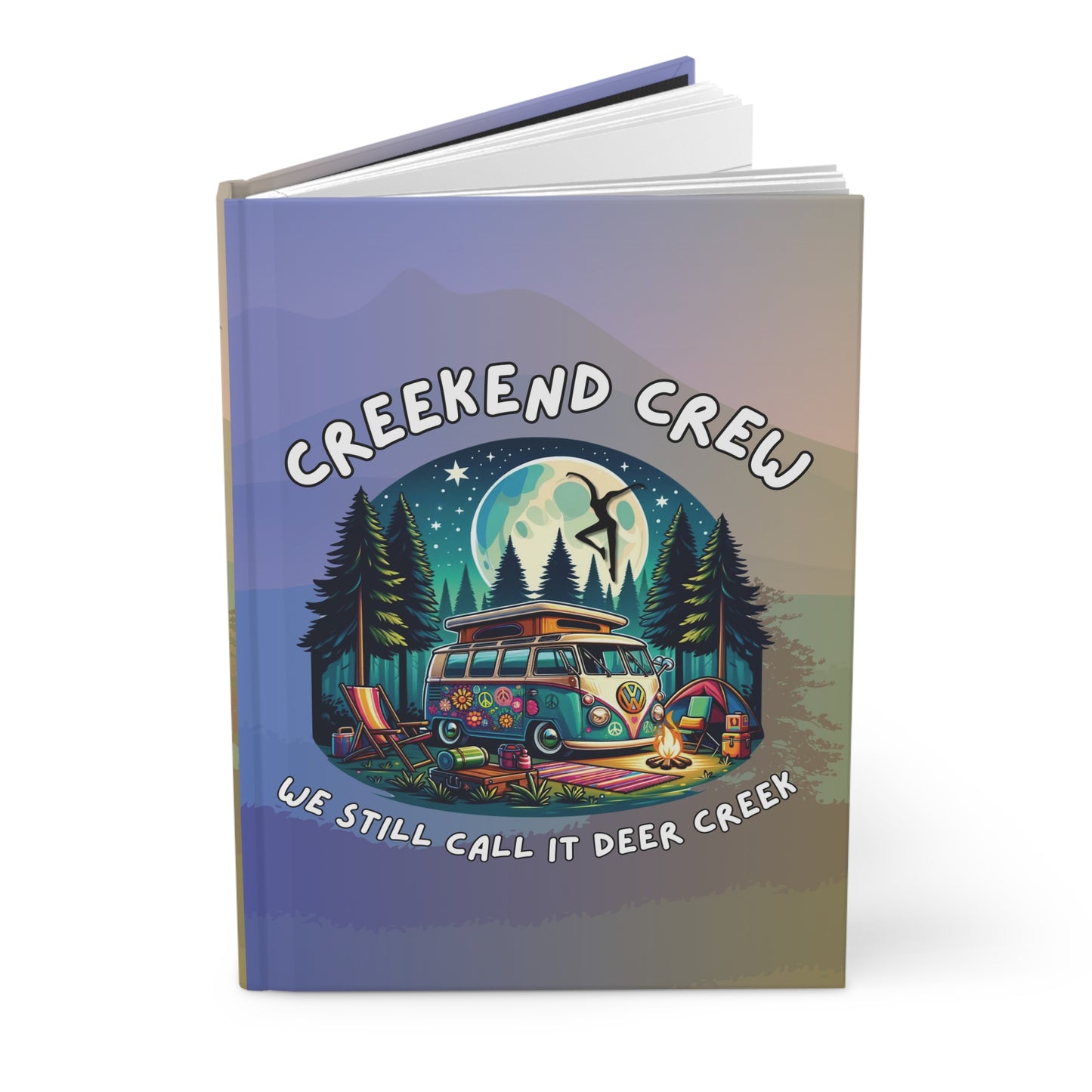 Creekend Crew Hardcover Journal - Dave Matthews Band, 150 Lined Pages