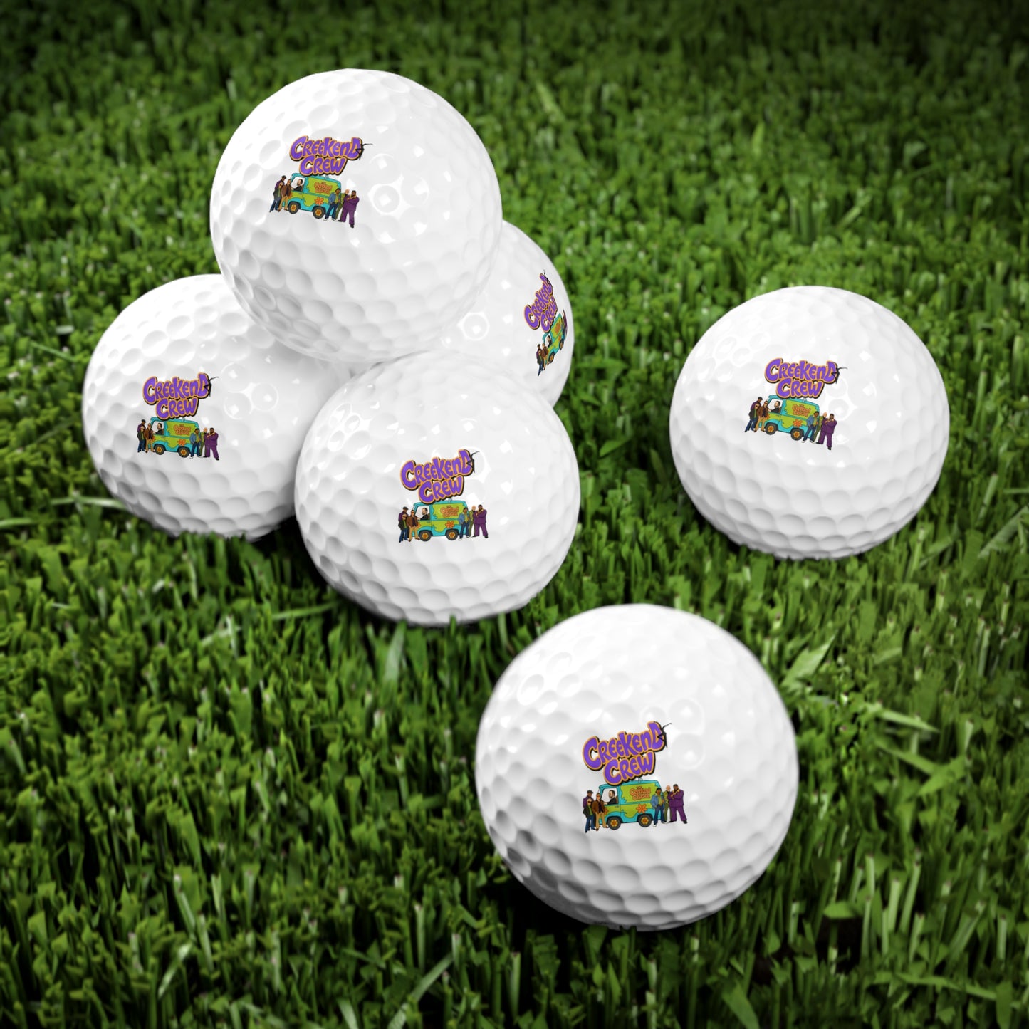 Creekend Crew Zoinks Set of 6 Golf Balls – Deer Creek DMB Fan Golf Gift