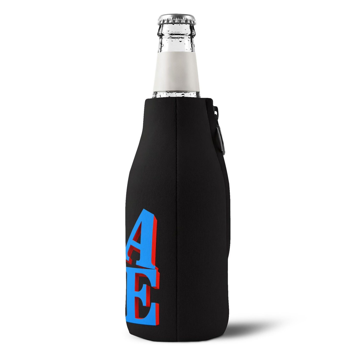 Stacked Dave Zip-Up Bottle Cooler – Indiana Inspired DMB Fan Drink Sleeve