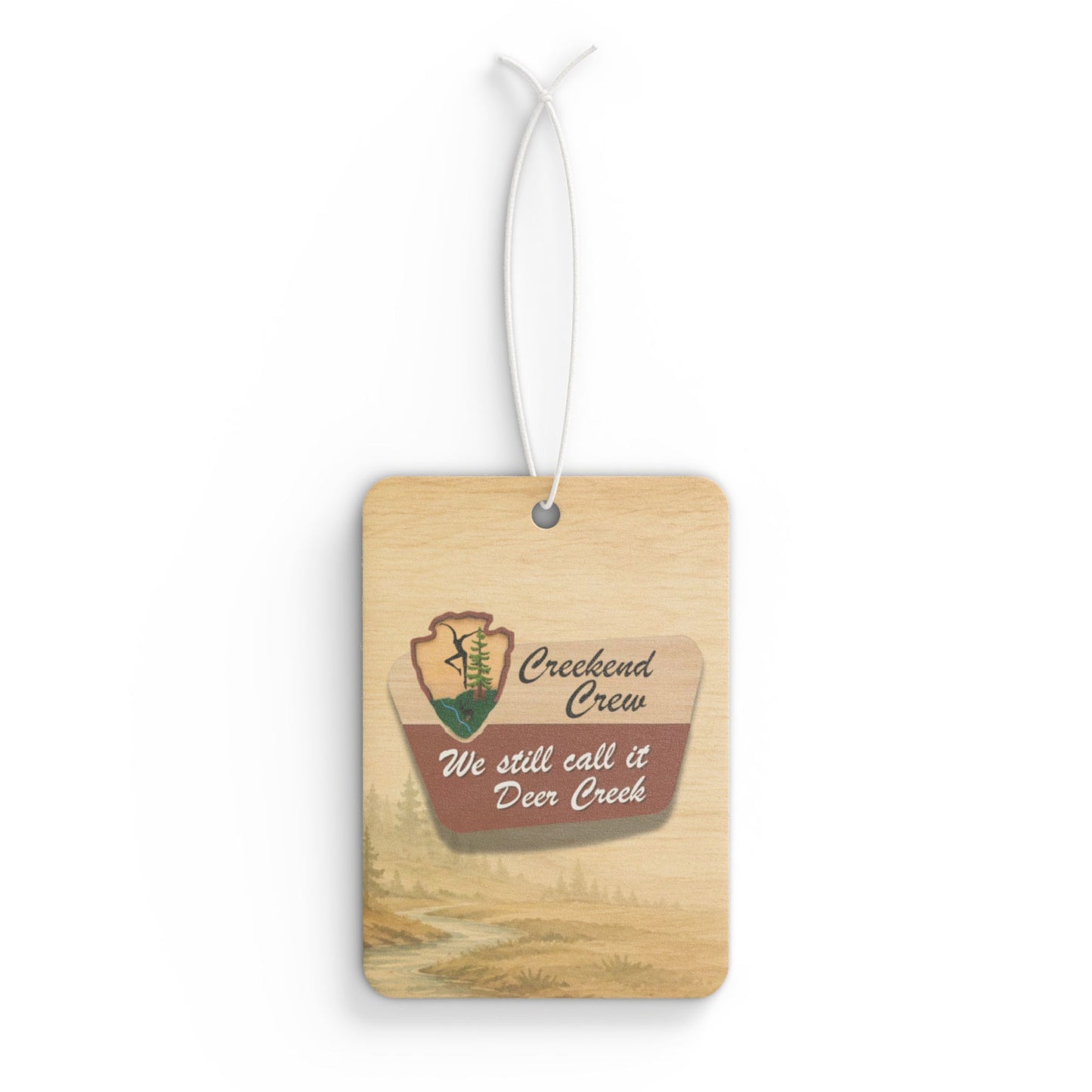 Creekend Crew National Park Sign Car Air Freshener – We Still Call It Deer Creek DMB Fan Car Accessory