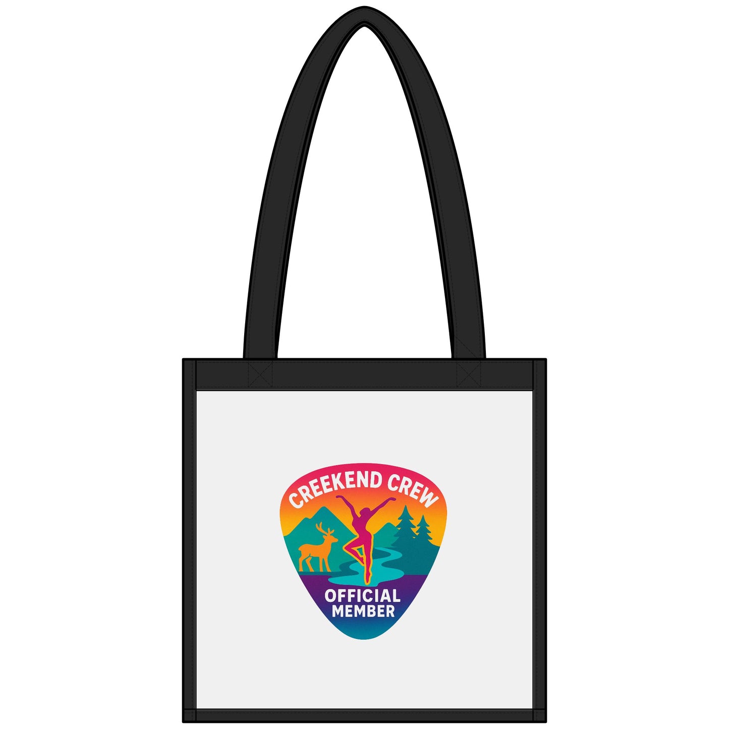 Creekend Crew Guitar Pick Clear Stadium Tote – Deer Creek DMB Fan Bag