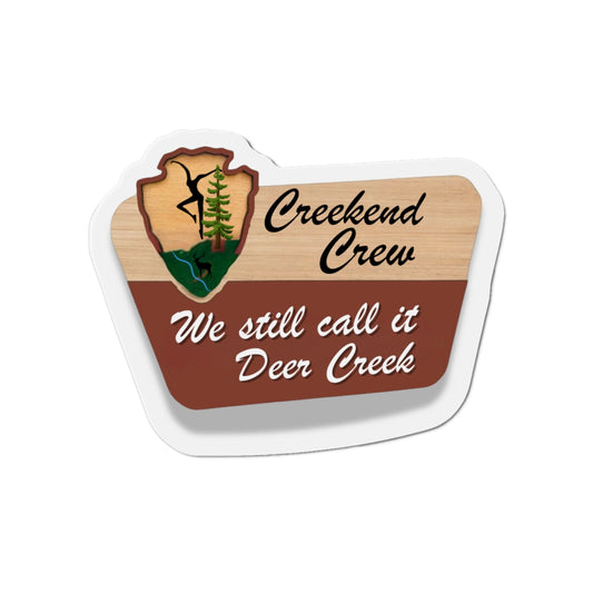 Creekend Crew National Park Sign Magnet – We Still Call It Deer Creek DMB Fan Accessory
