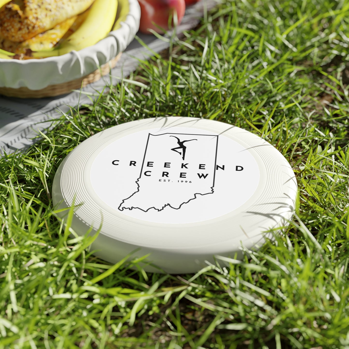 Creekend Crew Home Wham-O Frisbee – Indiana Deer Creek DMB Fan Flying Disc