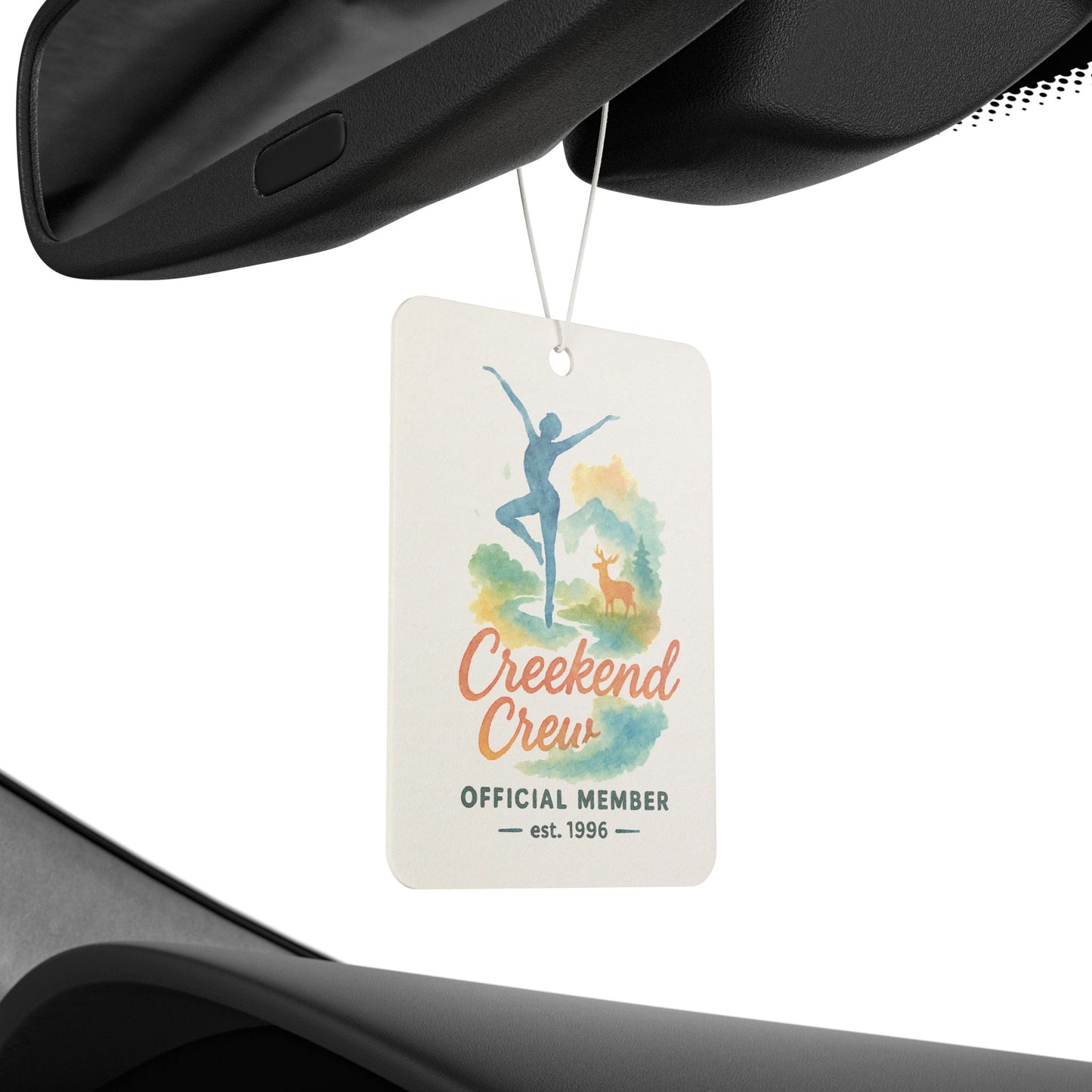 Creekend Crew National Park Sign Car Air Freshener – We Still Call It Deer Creek DMB Fan Car Accessory