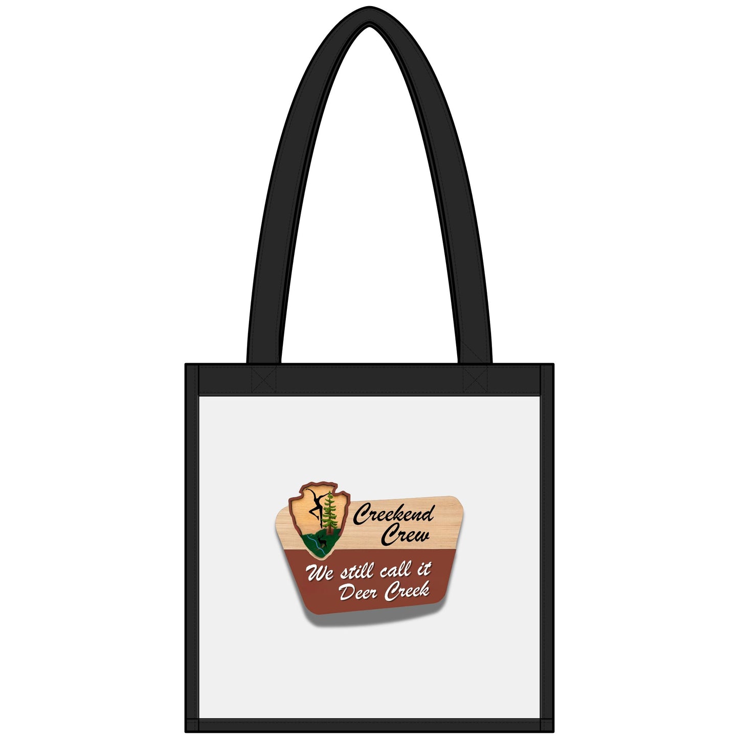 Creekend Crew National Park Sign Clear Stadium Tote – We Still Call It Deer Creek DMB Fan Bag