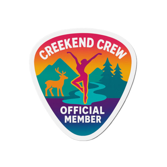 Creekend Crew Guitar Pick Magnet – Deer Creek DMB Fan Accessory