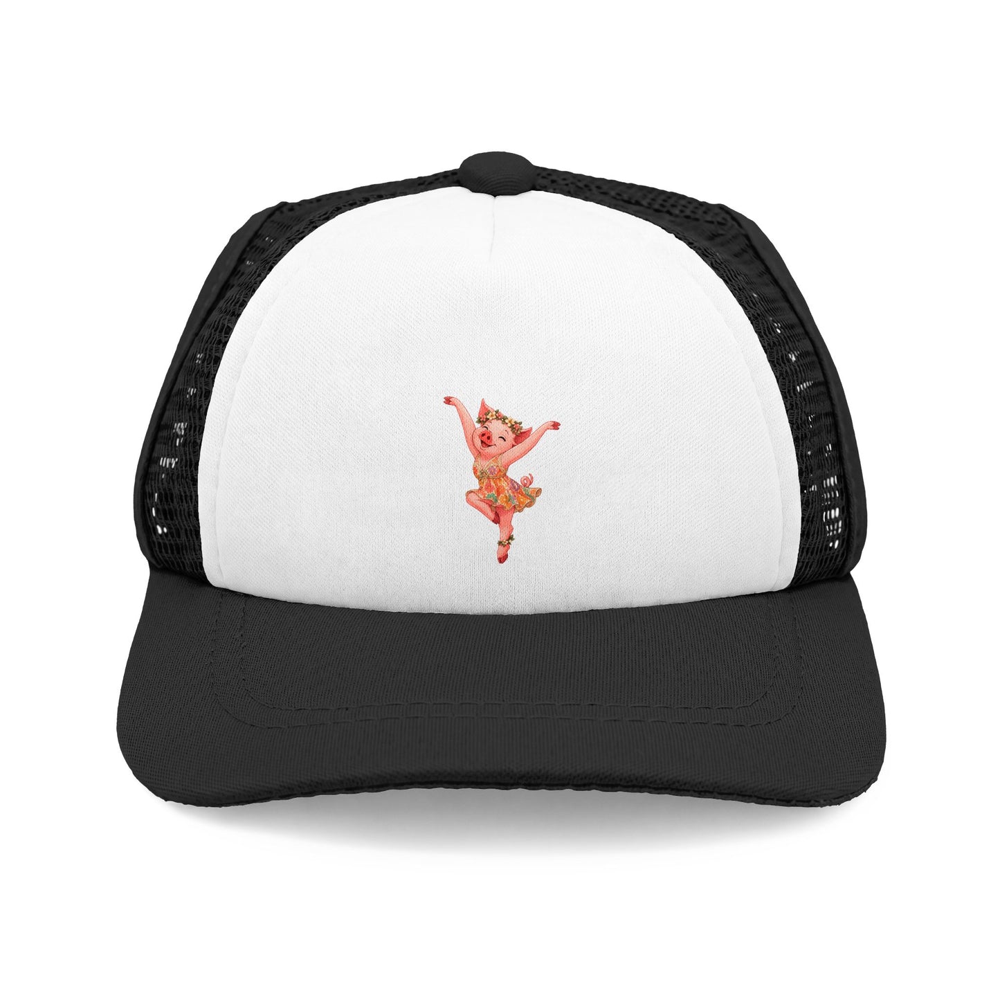 Pig Firedancer Dog Trucker Hat – Cute Firedancer Series Pet Accessory