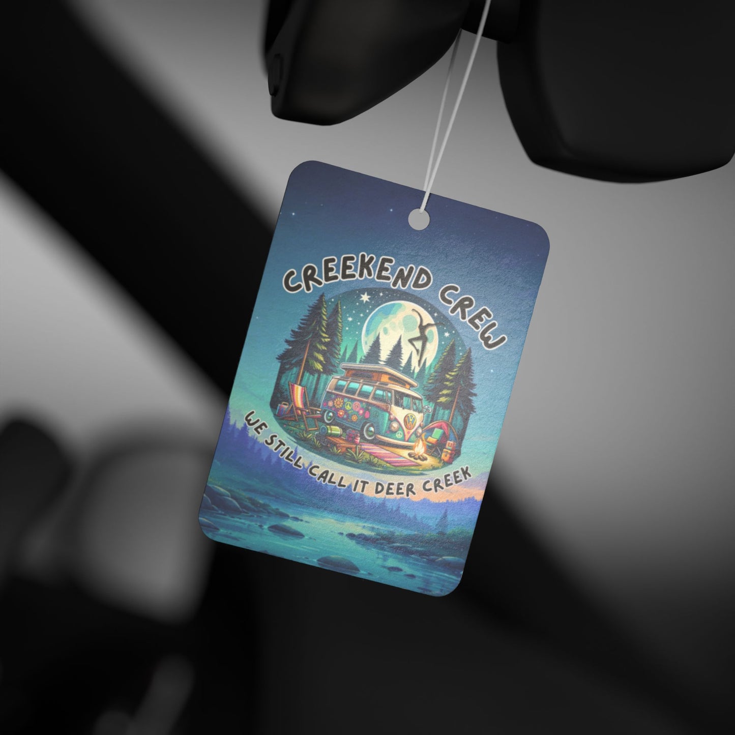 Creekend Crew Camping Van Car Air Freshener – We Still Call It Deer Creek DMB Fan Car Accessory