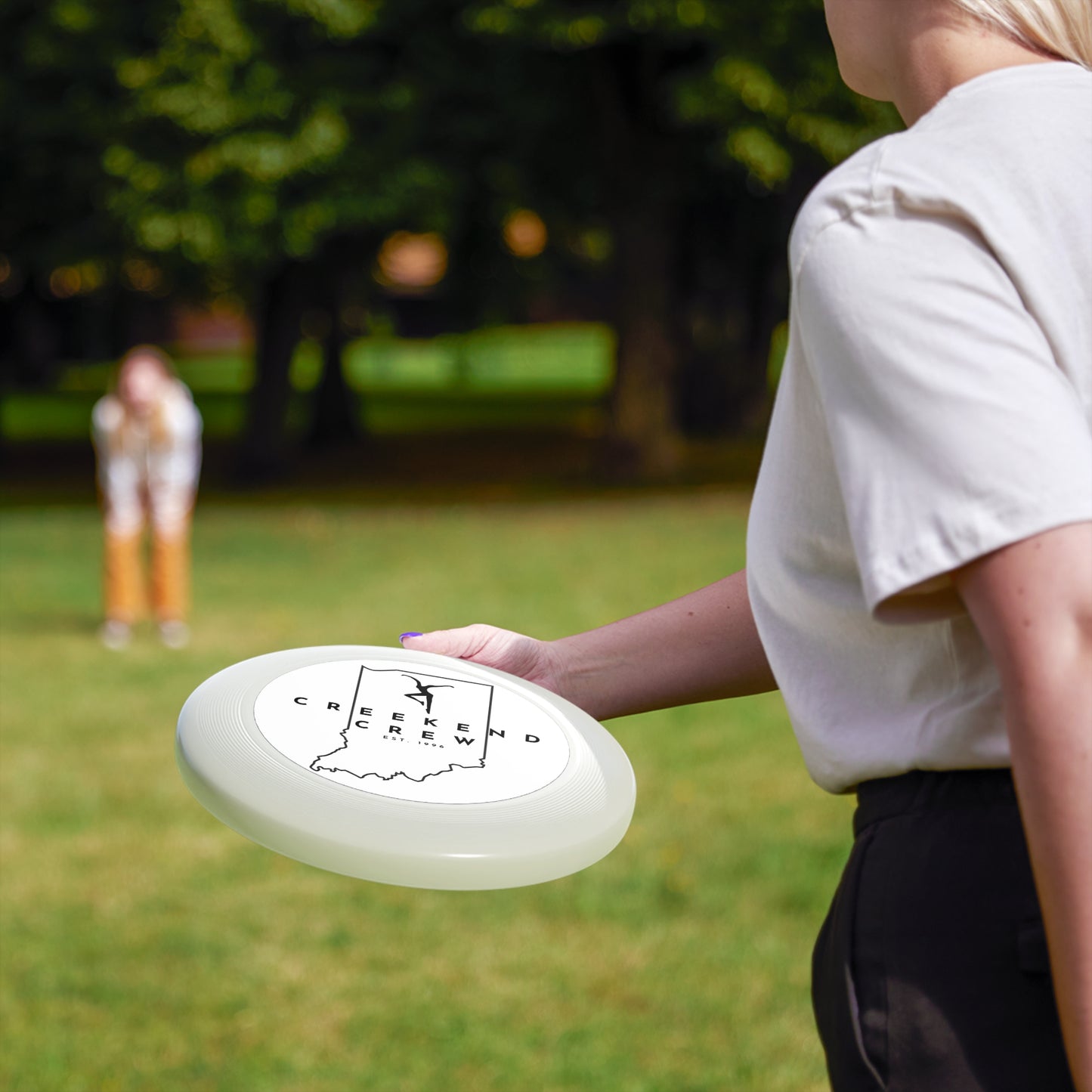 Creekend Crew Home Wham-O Frisbee – Indiana Deer Creek DMB Fan Flying Disc