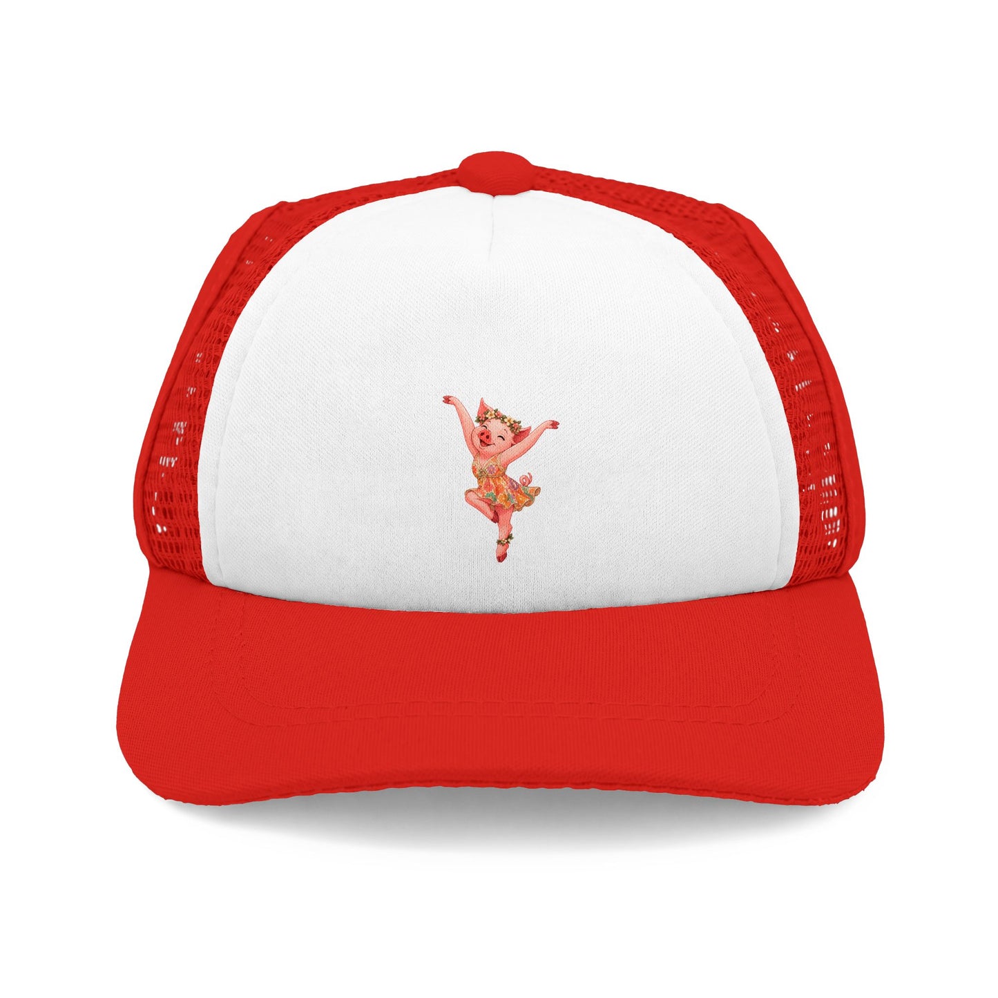 Pig Firedancer Dog Trucker Hat – Cute Firedancer Series Pet Accessory