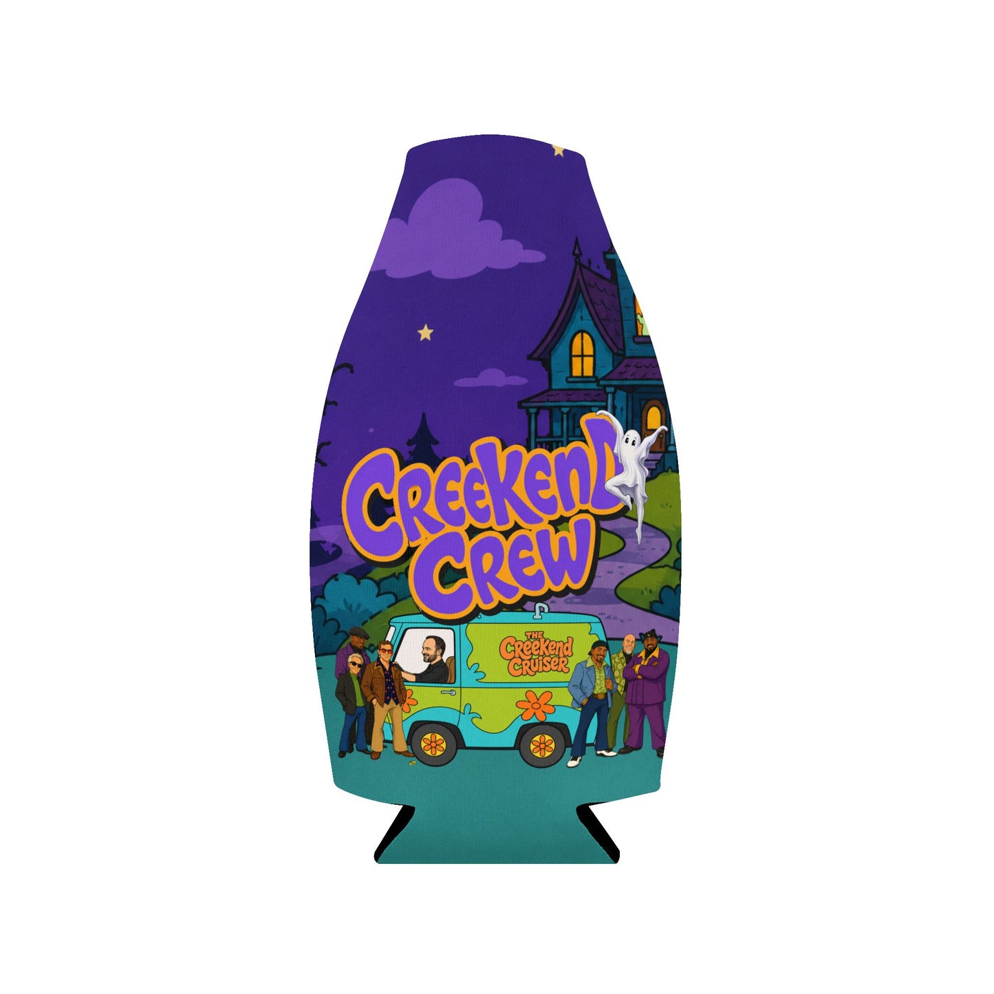Creekend Crew Zoinks Zip-Up Bottle Cooler – Deer Creek DMB Fan Drink Sleeve