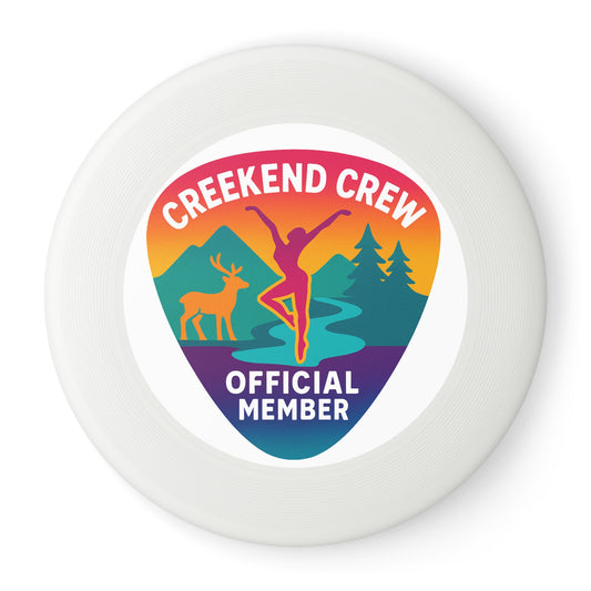 Creekend Crew Guitar Pick Wham-O Frisbee – Deer Creek DMB Fan Flying Disc