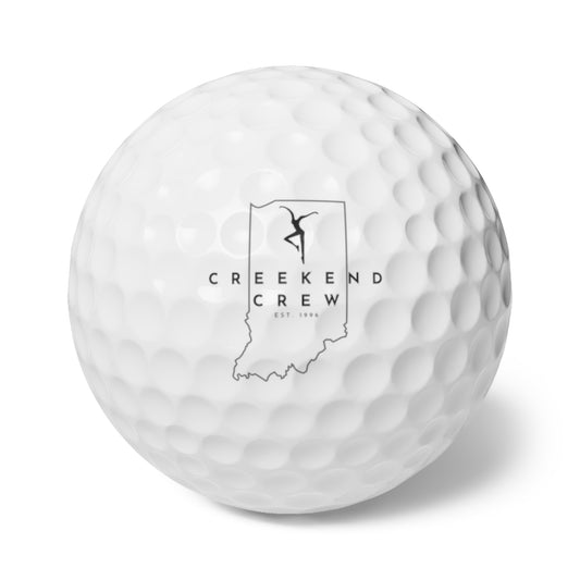 Creekend Crew Home Set of 6 Golf Balls – Indiana Deer Creek DMB Fan Golf Gift