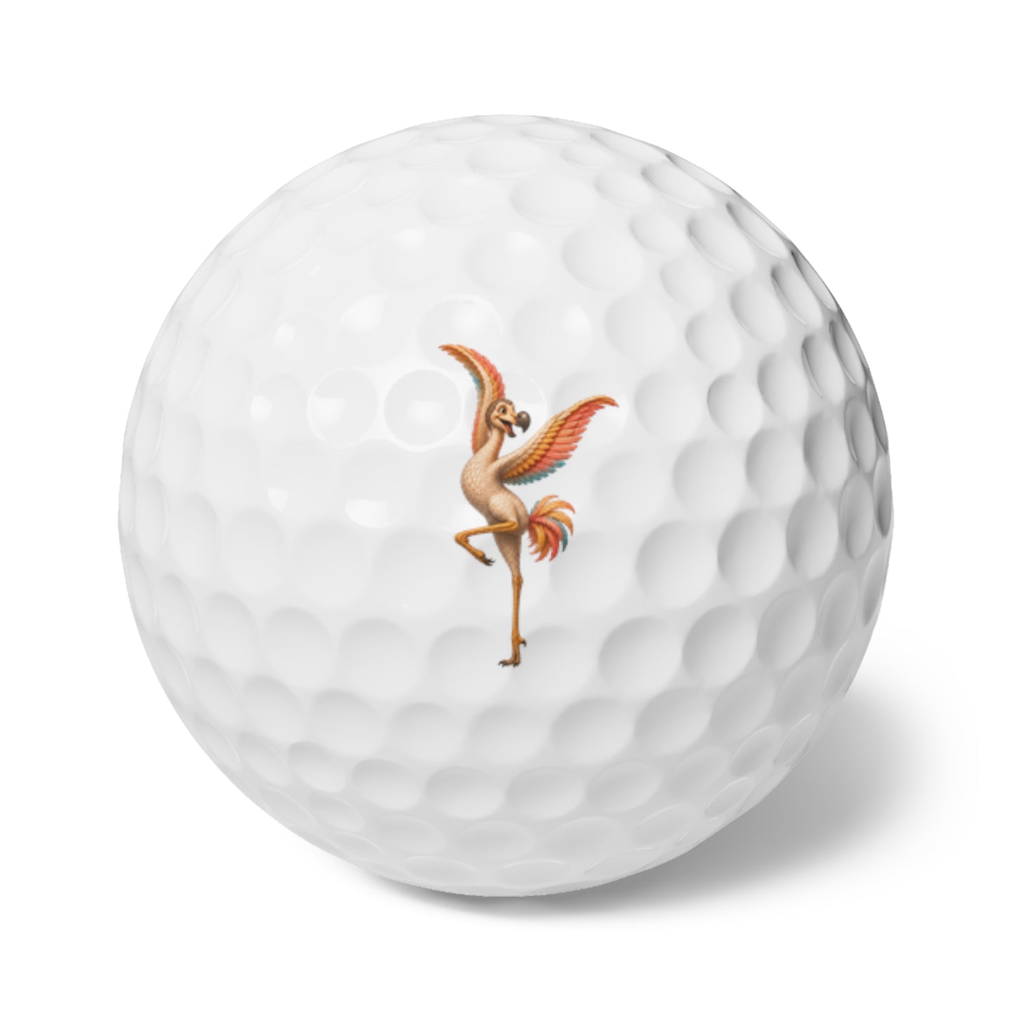 Dodo Firedancer Set of 6 Golf Balls – Firedancer Series Golf Gift