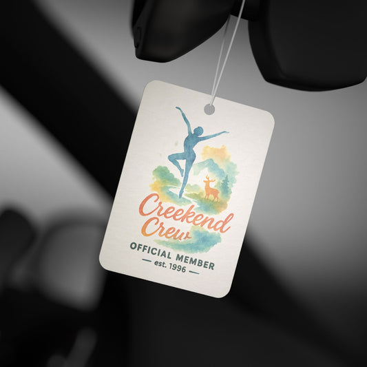 Creekend Crew National Park Sign Car Air Freshener – We Still Call It Deer Creek DMB Fan Car Accessory