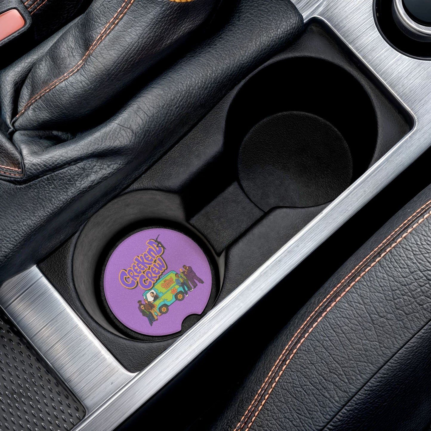 Creekend Crew Zoinks Soapstone Car Coaster – Deer Creek DMB Fan Car Accessory