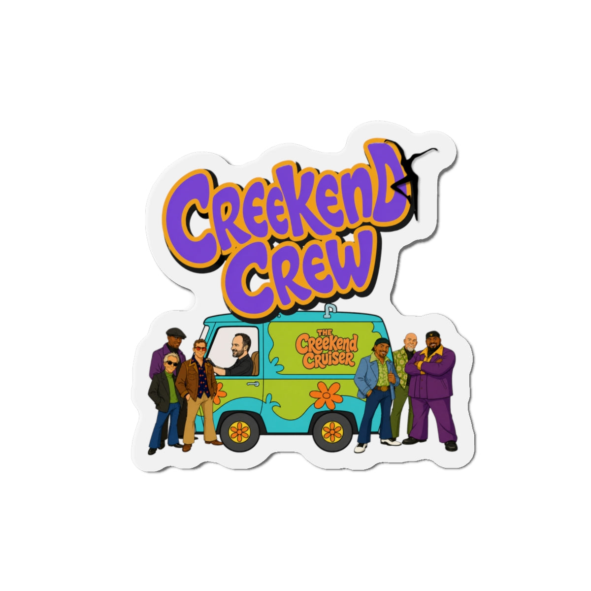 Creekend Crew Zoinks Magnet – Deer Creek DMB Fan Accessory