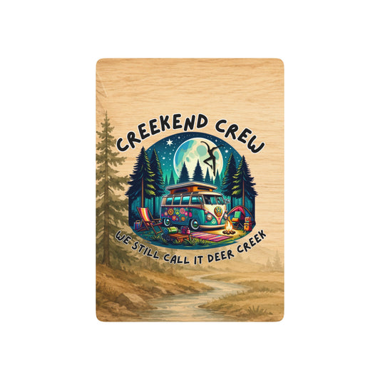 Creekend Crew Camping Van Poker Playing Cards – We Still Call It Deer Creek DMB Fan Card Deck