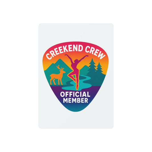 Creekend Crew Guitar Pick Poker Playing Cards – Deer Creek DMB Fan Card Deck