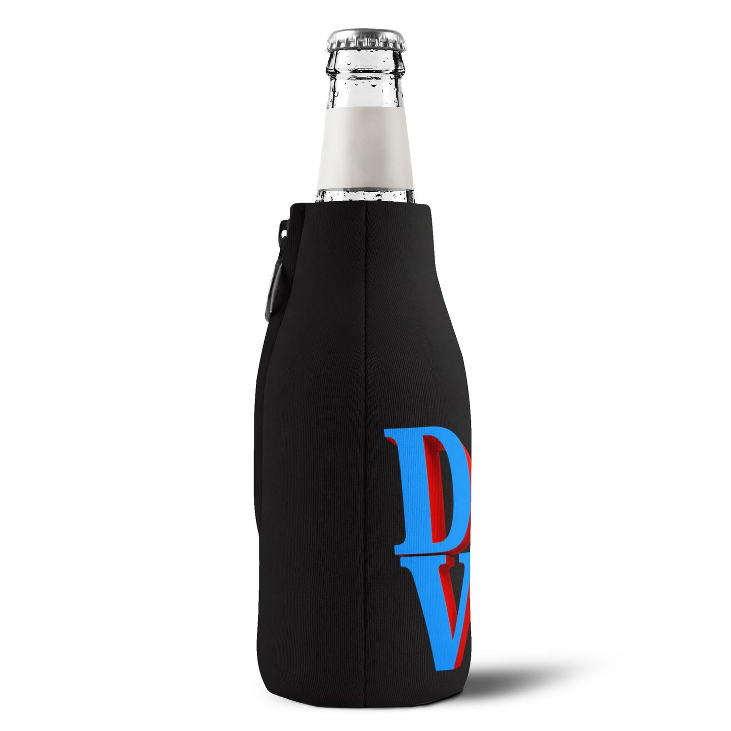 Stacked Dave Zip-Up Bottle Cooler – Indiana Inspired DMB Fan Drink Sleeve