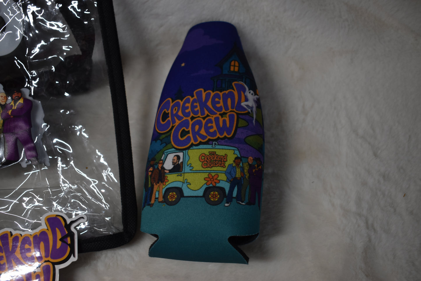 Zoinks Clear Concert Bag Overstock Package – Clear Concert Tote, Bottle Cooler, Zoinks Sticker, and Free Pig
